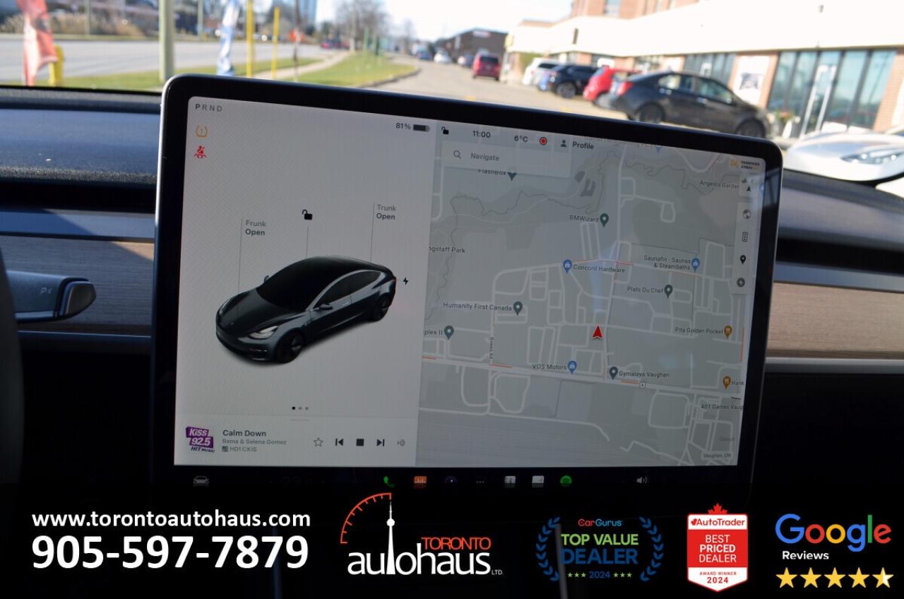 2019 Tesla Model 3 LR AWD I OVER 100 TESLAS EVSUPERSTORE.CA Photo