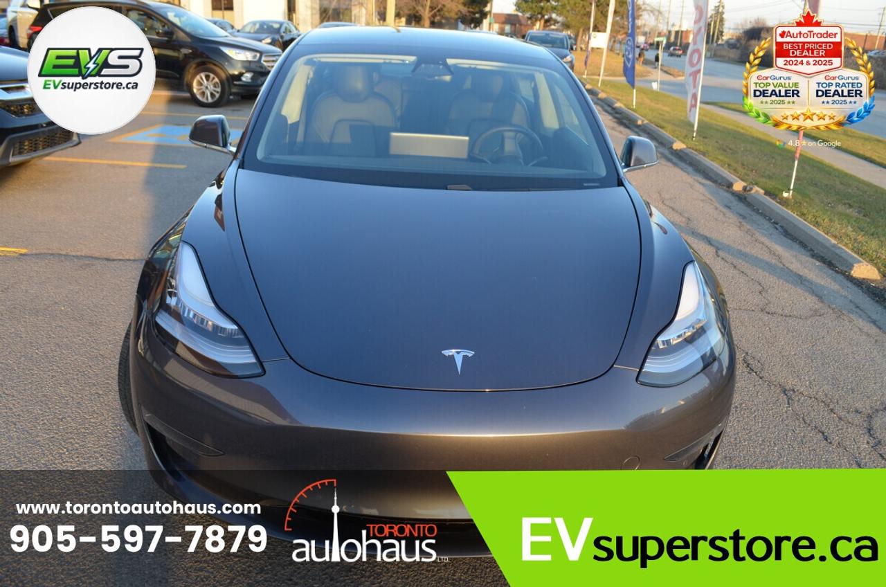 2019 Tesla Model 3 LR AWD I OVER 100 TESLAS EVSUPERSTORE.CA Photo