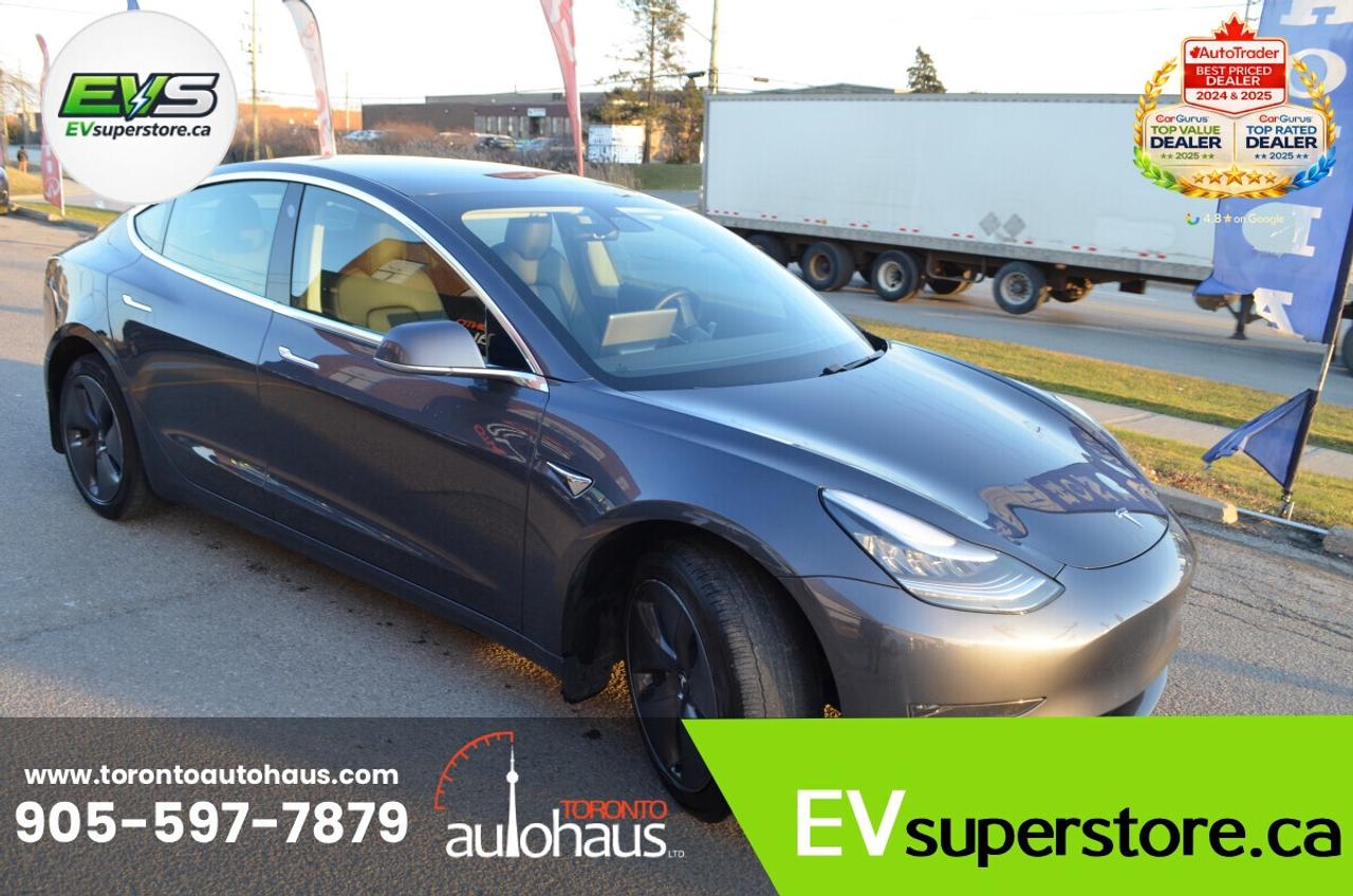 2019 Tesla Model 3 LR AWD I OVER 100 TESLAS EVSUPERSTORE.CA Photo4