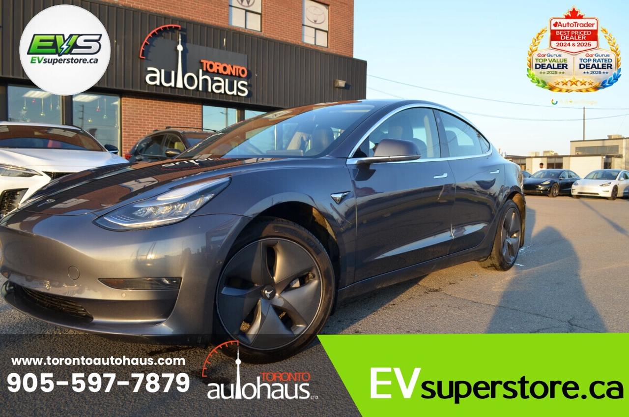 2019 Tesla Model 3 LR AWD I OVER 100 TESLAS EVSUPERSTORE.CA Photo0