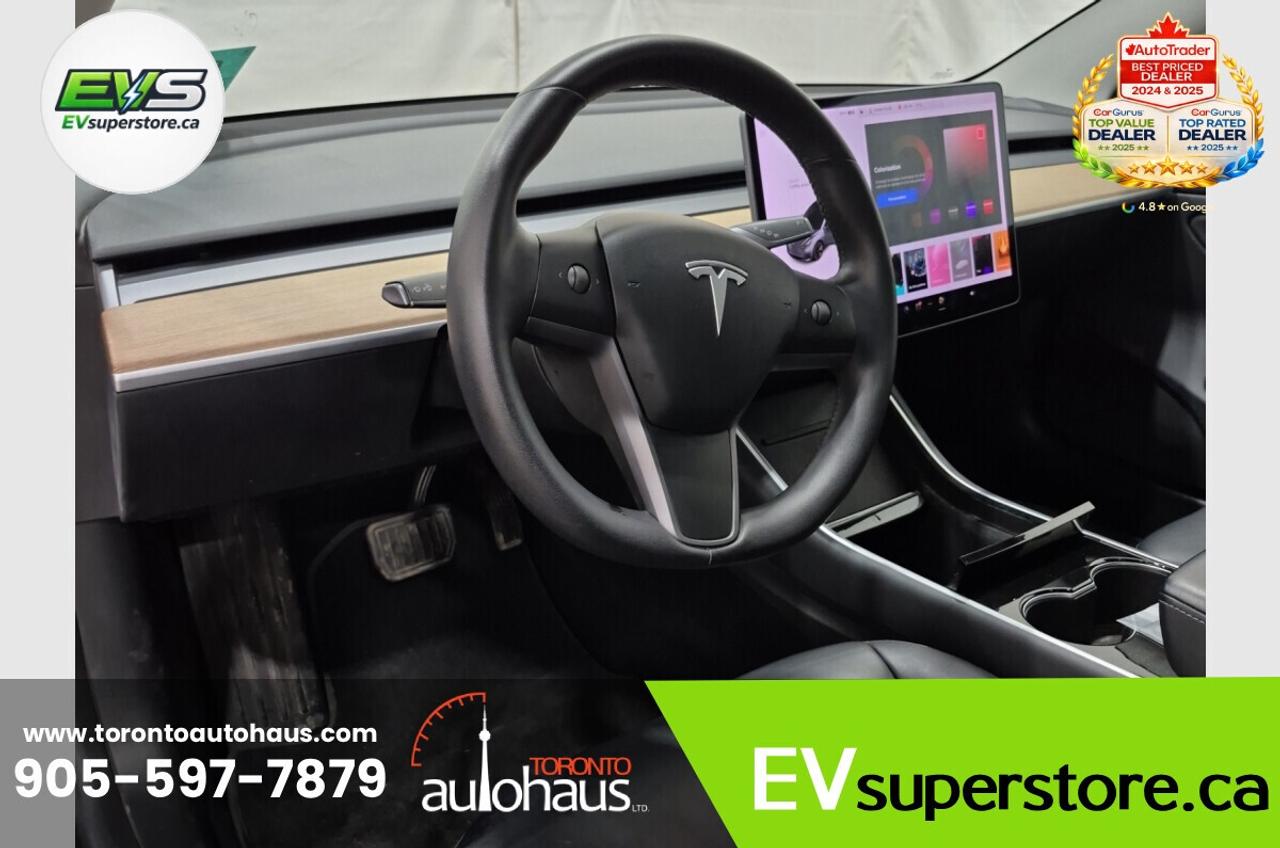 2019 Tesla Model 3 LR AWD I OVER 100 TESLAS EVSUPERSTORE.CA Photo