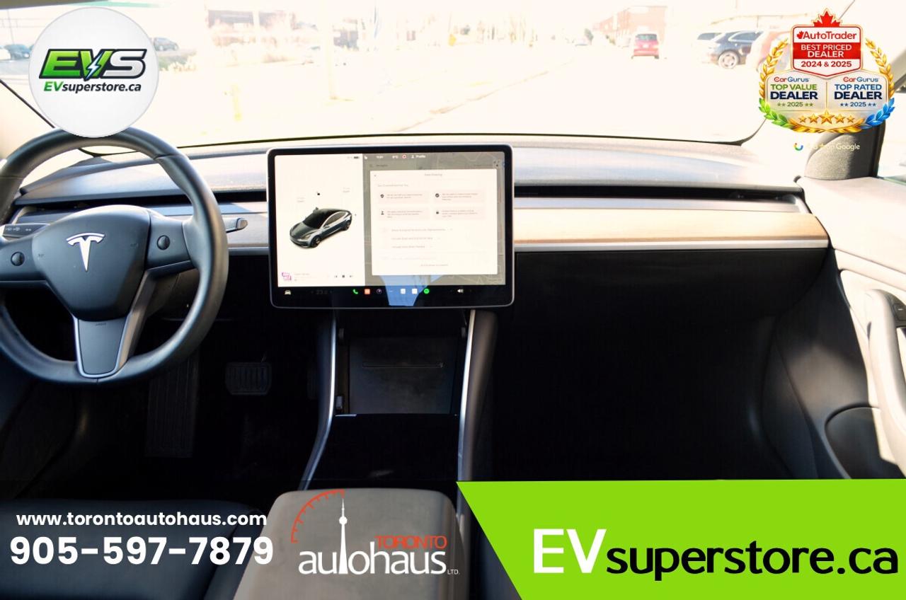2019 Tesla Model 3 LR AWD I OVER 100 TESLAS EVSUPERSTORE.CA Photo