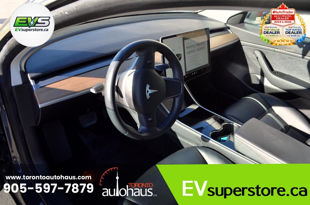 2019 Tesla Model 3 LR AWD I OVER 100 TESLAS EVSUPERSTORE.CA Photo