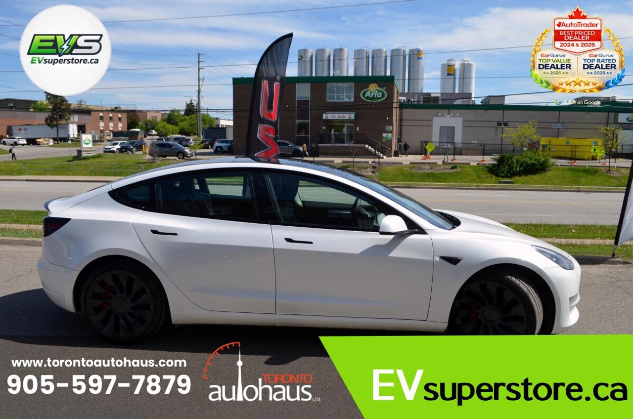 2023 Tesla Model 3 PERFORMANCE AT EVSUPERSTORE.CA Photo