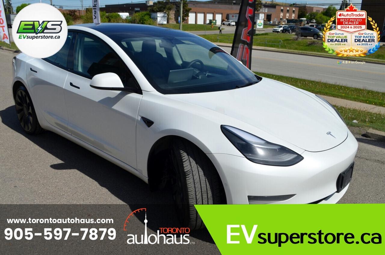 2023 Tesla Model 3 PERFORMANCE AT EVSUPERSTORE.CA Photo