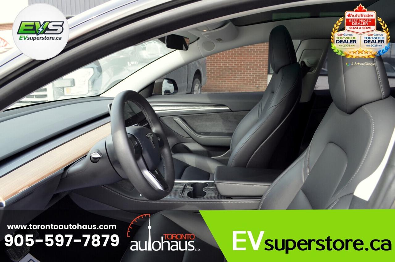 2023 Tesla Model 3 LFP I OVER 100 TESLAS I EVSUPERSTORE.CA Photo