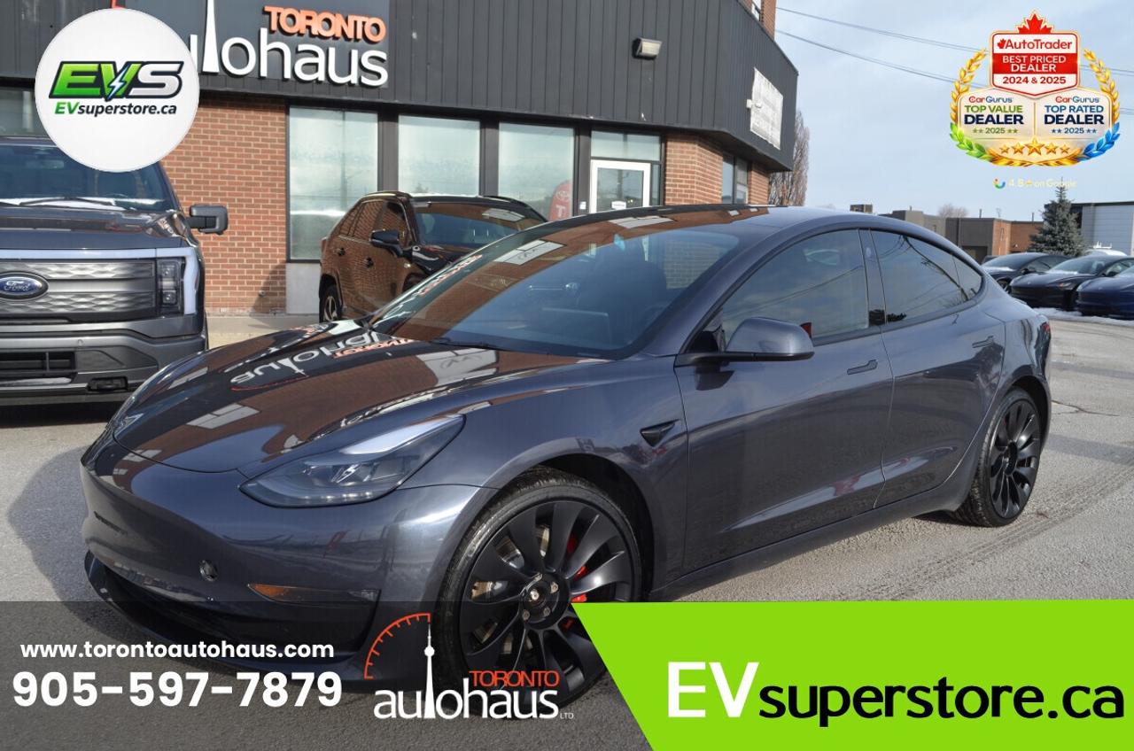 2023 Tesla Model 3 PERFORMANCE AWD I EVSUPERSTORE.CA Photo