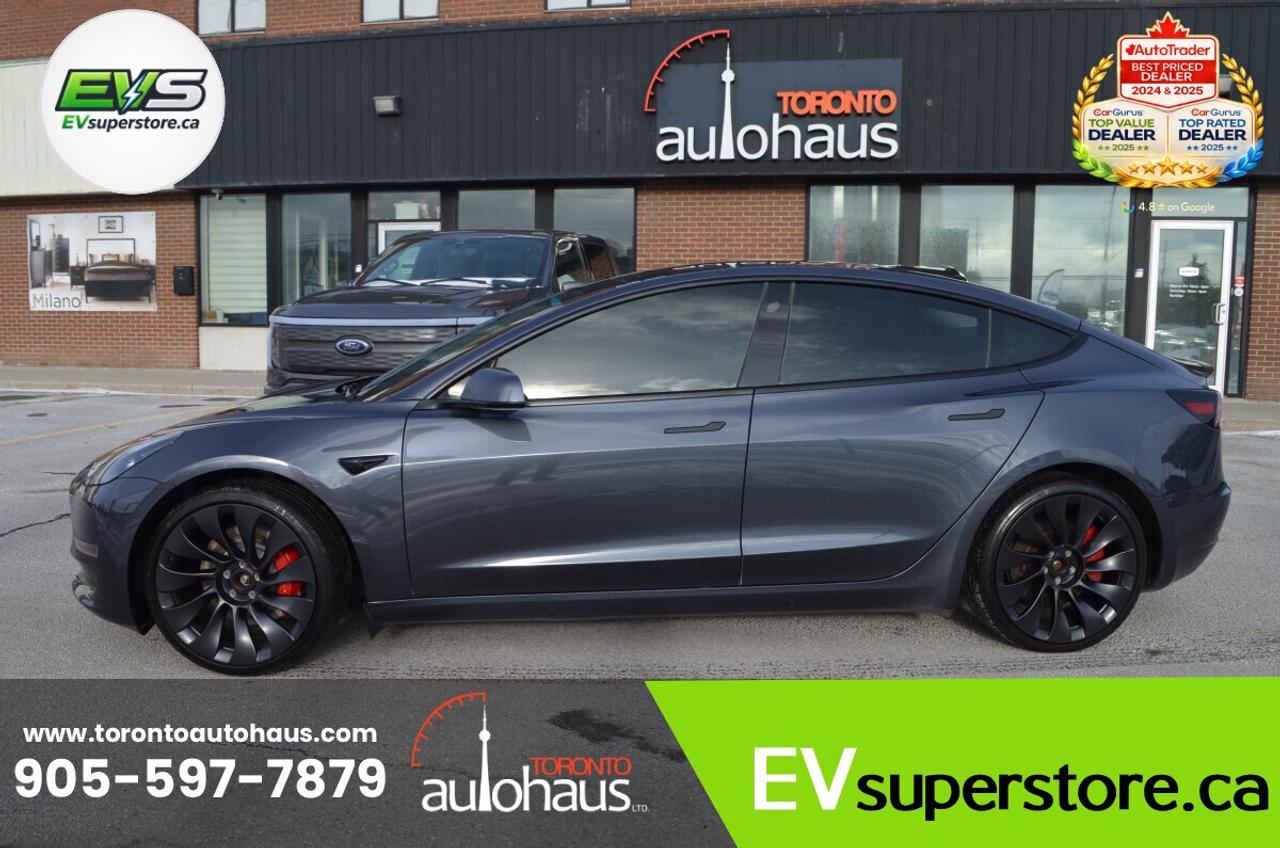 2023 Tesla Model 3 PERFORMANCE AWD I EVSUPERSTORE.CA Photo