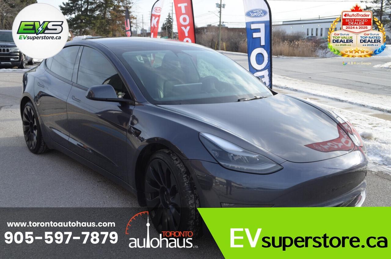 2023 Tesla Model 3 PERFORMANCE AWD I EVSUPERSTORE.CA Photo