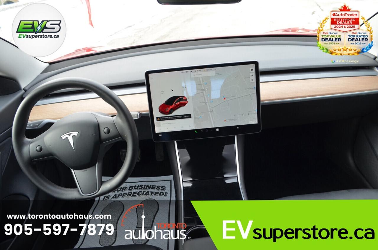 2020 Tesla Model 3 SR+ I OVER 100 TESLAS I EVSUPERSTORE.CA Photo