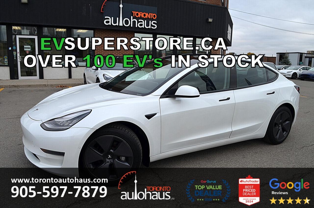 2022 Tesla Model 3 LFP I OVER 100 TESLAS EVSUPERSTORE.CA Photo