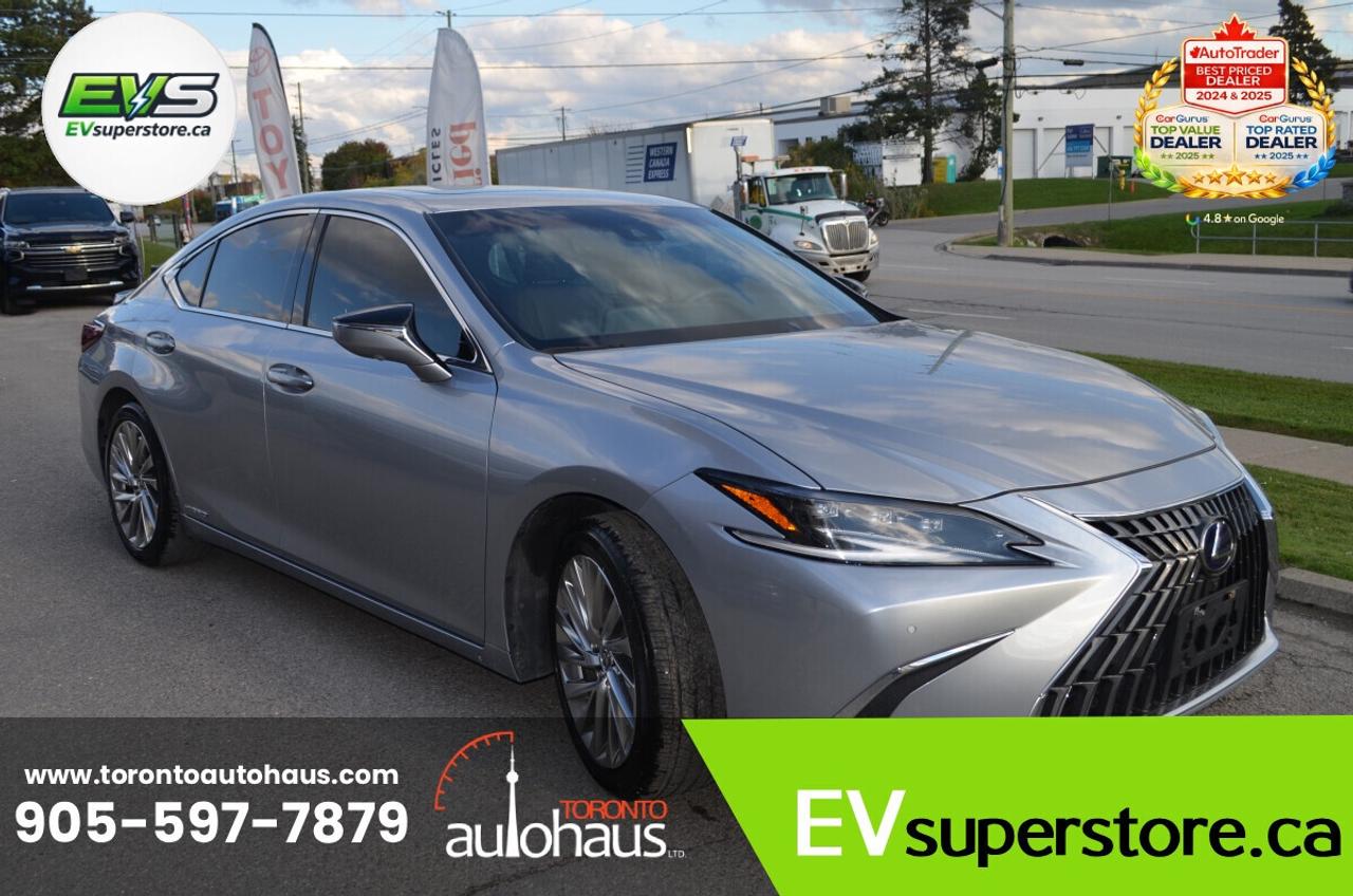 2022 Lexus ES LUXURY I HYBRID I FACTORY WARRANTY Photo