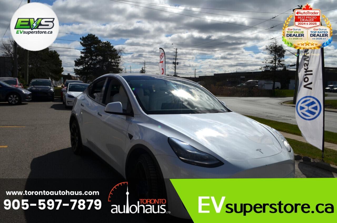 2022 Tesla Model Y PERFORMANCE I WHITE INT I AT EVSUPERSTORE.CA Photo