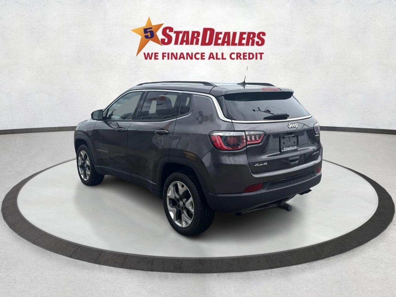 2019 Jeep Compass AWD LEATHER HEATED SEATS WE FINANCE ALL CREDIT Photo4