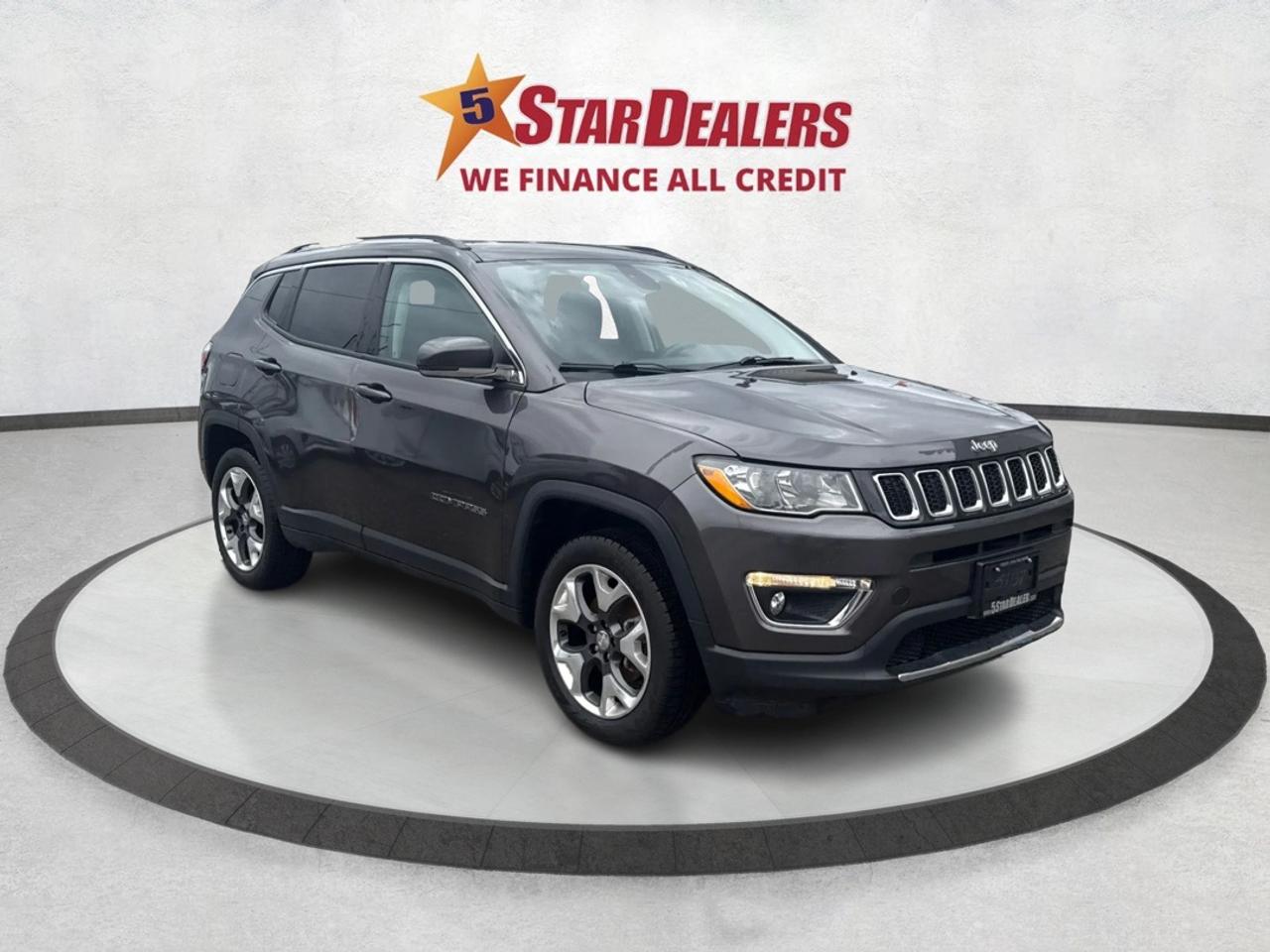 2019 Jeep Compass AWD LEATHER HEATED SEATS WE FINANCE ALL CREDIT Photo