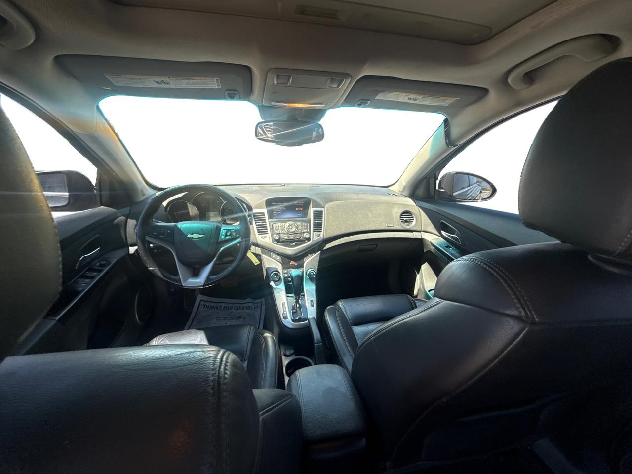 2014 Chevrolet Cruze LEATHER SUNROOF  WE FINANCE ALL CREDIT Photo