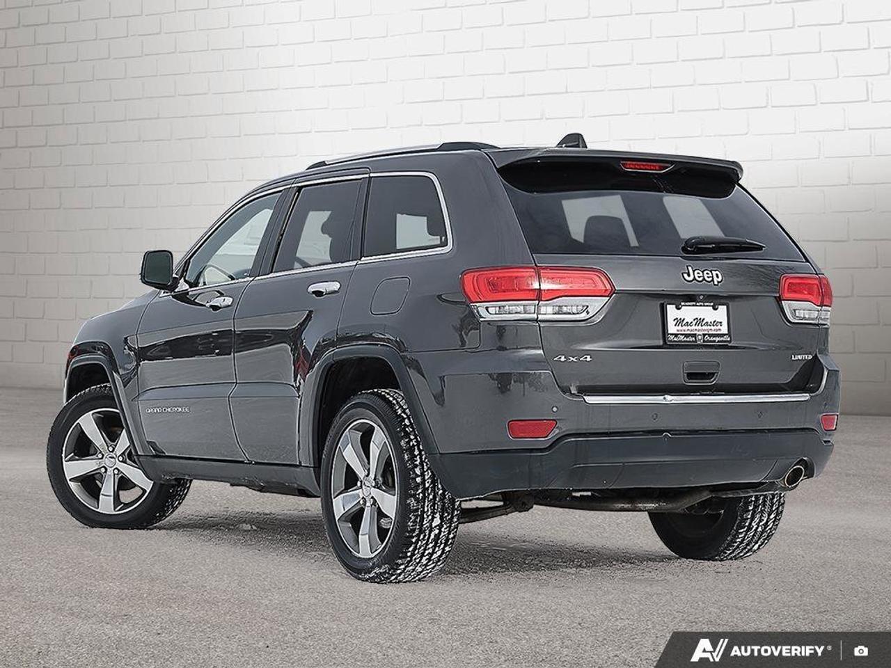 2015 Jeep Grand Cherokee LimitedLIMITED, 3.6L 6-CYLINDER, ALLOYS, 4X4, LEAT Photo2