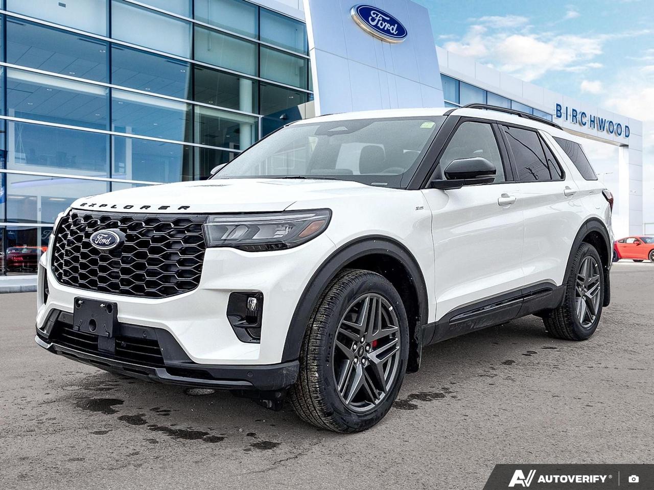 Experience the future of SUVs with the 2026 Ford Explorer ST-Line! This cutting-edge vehicle combines power, efficiency, and advanced technology to deliver an unparalleled driving experience.

Key Features:
- 2.3L 4-cylinder engine with 4WD for optimal performance
- Impressive fuel economy: 8.7L/100km highway, 11.5L/100km city
- Integrated Navigation System with Voice Activation
- BLIS (Blind Spot Information System) for enhanced safety
- Aerial View Camera System for effortless parking and maneuvering
- Evasion Assist and Collision Mitigation-Front for proactive protection
- Heated leather steering wheel for comfort in all seasons
- Power Liftgate for convenient cargo access

Dont miss your chance to own this state-of-the-art Explorer. Reserve yours today at Birchwood Ford or contact us to schedule a test drive. Experience the perfect blend of style, technology, and performance  your future awaits behind the wheel of the 2026 Ford Explorer ST-Line!
Birchwood Ford is your choice for New Ford vehicles in Winnipeg. 

At Birchwood Ford, we hold ourselves to the highest standard. Our number one focus is customer satisfaction which has awarded us the Ford of Canadas Presidents Award for 5 consecutive years. This honour is presented to Ford dealers that have proven outstanding results in Sales and Customer Service Excellence.

Are you a newcomer to Canada, recent graduate, first time car buyer or physically challenged? Ask us about our exclusive rebates and how they may apply to you.
 
Interested in seeing/hearing more? Book a test drive or give us a call at (204) 661-9555 and we can help you with whatever you need!

Dealer permit #4454
Dealer permit #4454