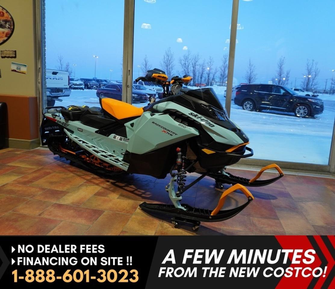 BRAND NEW.....NO MILES!!  REV GEN 5 PLATFORM !!  Absolutely gorgeous sled.....includes extra Bombardier mid height  windshield, spare belt  and Linq deep snow Pro Bag
850 E Tec  ( instant response and acceleration )   Big 10.25 inch touch screen high res display,  Cmotion X rear suspension with revised geometry for crossover control and carving,
RAS X crossover front suspension with adjustable stance including KYB  Pro 40 shocks,  Pilot  DS 2 Skis with wide profile and Deep Keel design,  Cobra 1.6 lug x 146 inch track.  

May accept trades.