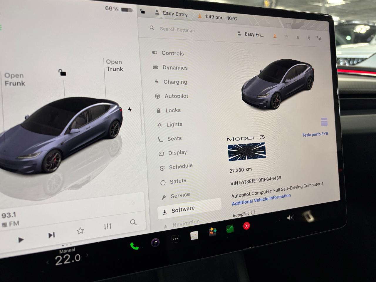 2024 Tesla Model 3 Performance AWD|AUTOPILOT|NAV|INSANEMODE|AMBIENT|+ Photo