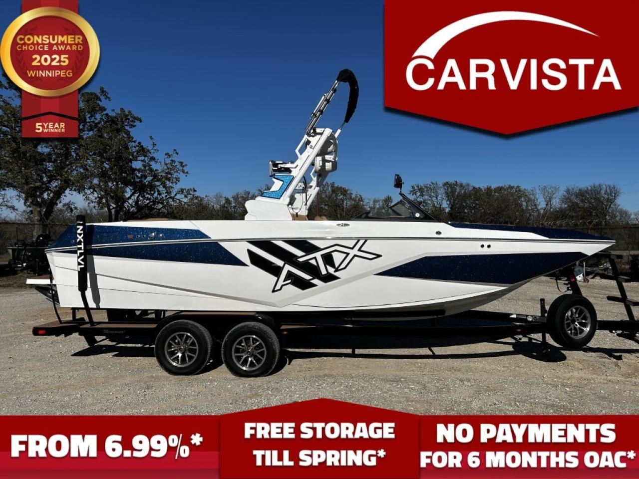 Used 2024 Tige Boats ATX 24 TYPE S RAPTOR 400 - INC TRAILER -33 HOURS for sale in Winnipeg, MB