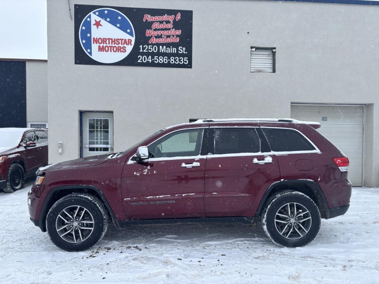 <p>This 2018 Jeep Grand Cherokee Limited is a stylish and reliable SUV thats ready for your next adventure. No accidents or claims, clean original with no rust or damage. Spacious interior, powerful 3.6L 6-cylinder engine, features heated leather seats & steering, navigation, backup camera and all the features you/ve come to expect in a Limited Grand Cherokee. Dont miss out on the opportunity to own this fantastic ride!  #JeepGrandCherokee #SUV #AdventureReady</p><br><p>Dealer Permit #1363 All advertized prices are subject to applicable taxes. Bank and In-house financing available. Call for details 204-586-8335 or view at Northstar Motors 1250 Main St Winnipeg. Proudly serving Manitoba for over 30 years!</p>