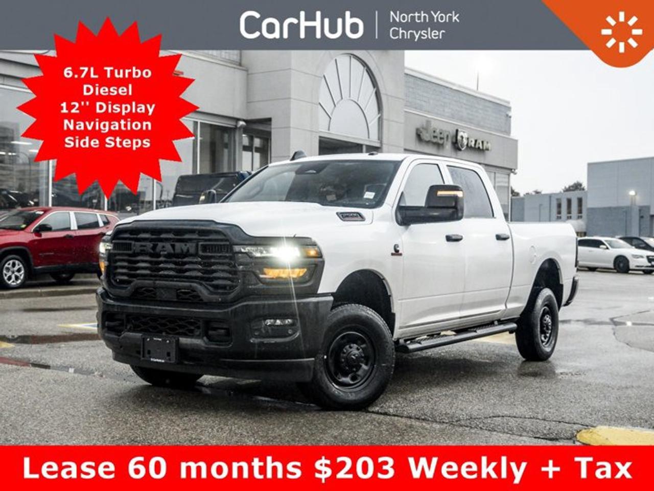 2025 RAM 2500 Tradesman  6'4" Box 6.7L Turbo Diesel 12'' Display Navi Side Steps Photo0
