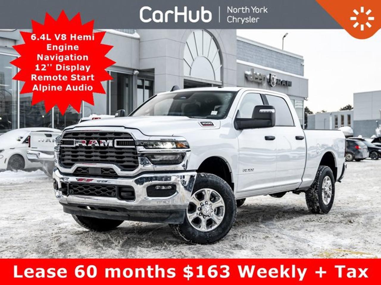 2025 RAM 3500 Big Horn 6'4" Box 6.4L V8 Hemi Navi 12'' Display Remote Start Photo