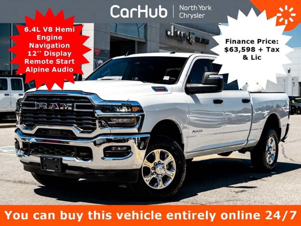 2025 RAM 3500 Big Horn 6'4" Box 6.4L V8 HEMI HD | Big Horn Level 1 Plus | 12-Inch Uconnect 5 NAV Photo0