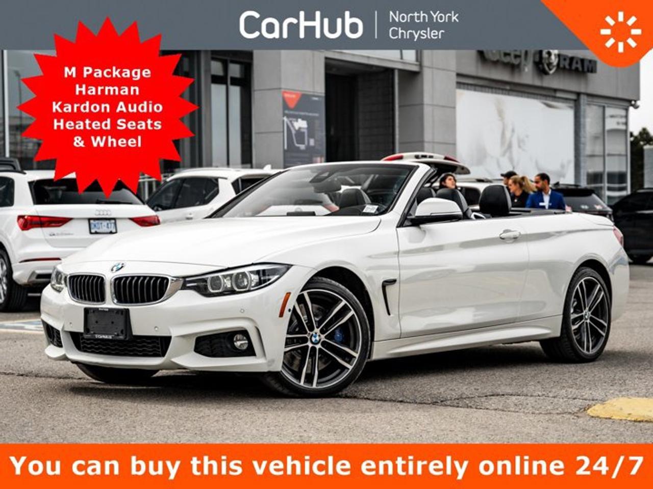 2019 BMW 4 Series 440i xDrive Cabriolet M Package Harman Kardon Heated Seats & Wheel Photo0