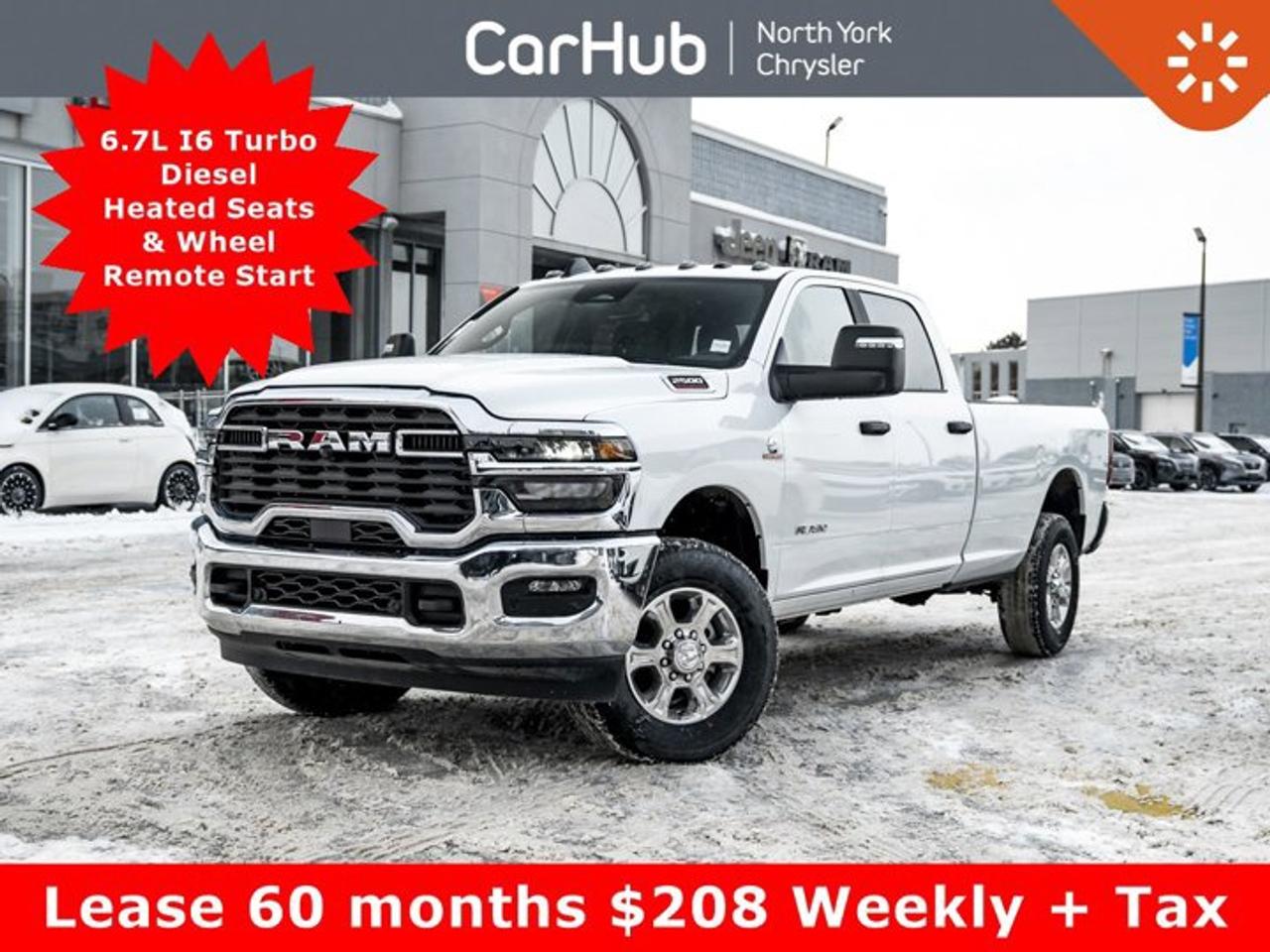 2025 RAM 2500 Big Horn 8' Box I6 Turbo Diesel Heated Seats & Wheel Remote Start Photo0