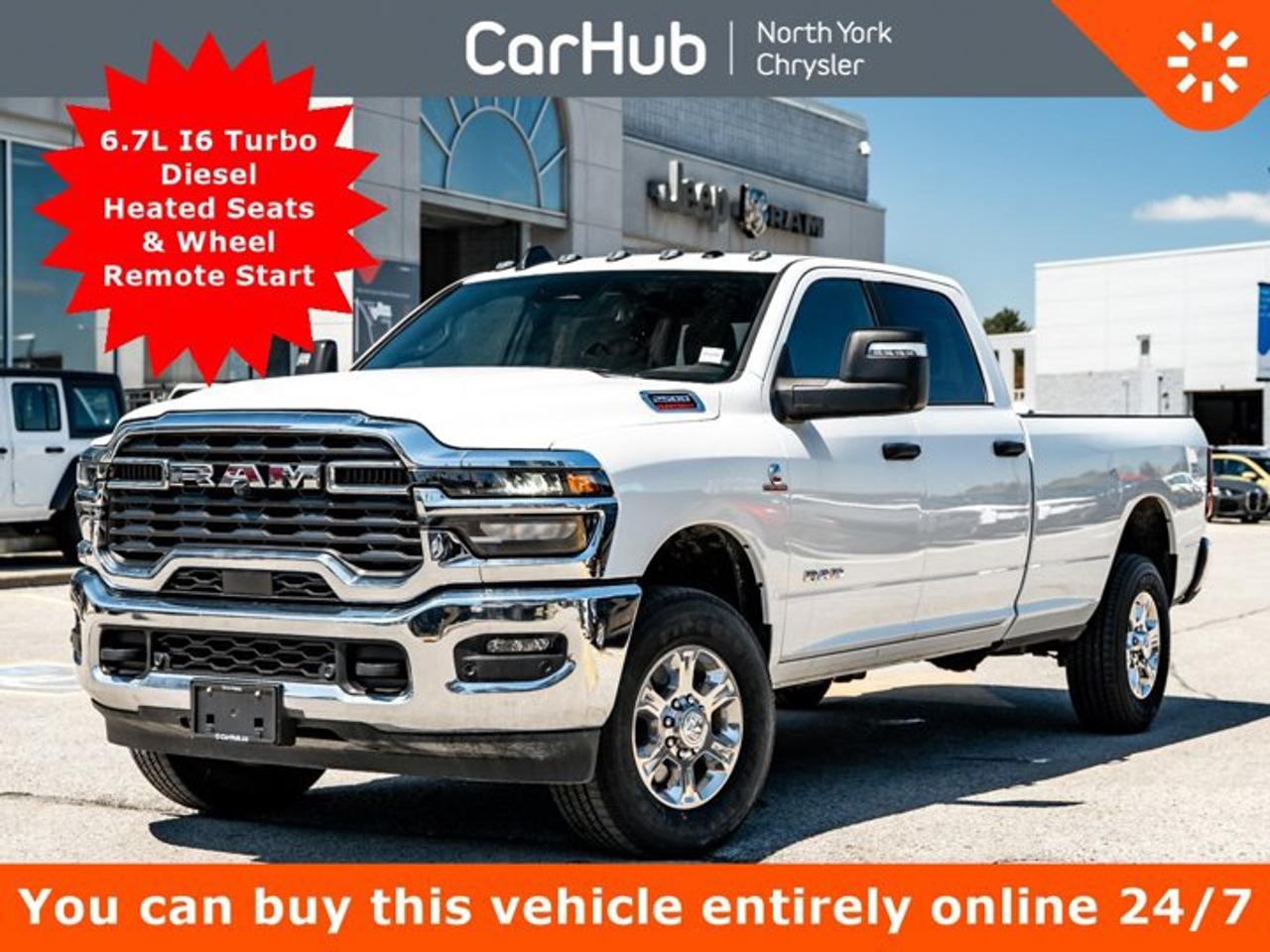 2025 RAM 2500 Big Horn 8' Box I6 Turbo Diesel Heated Seats & Wheel Remote Start Photo0
