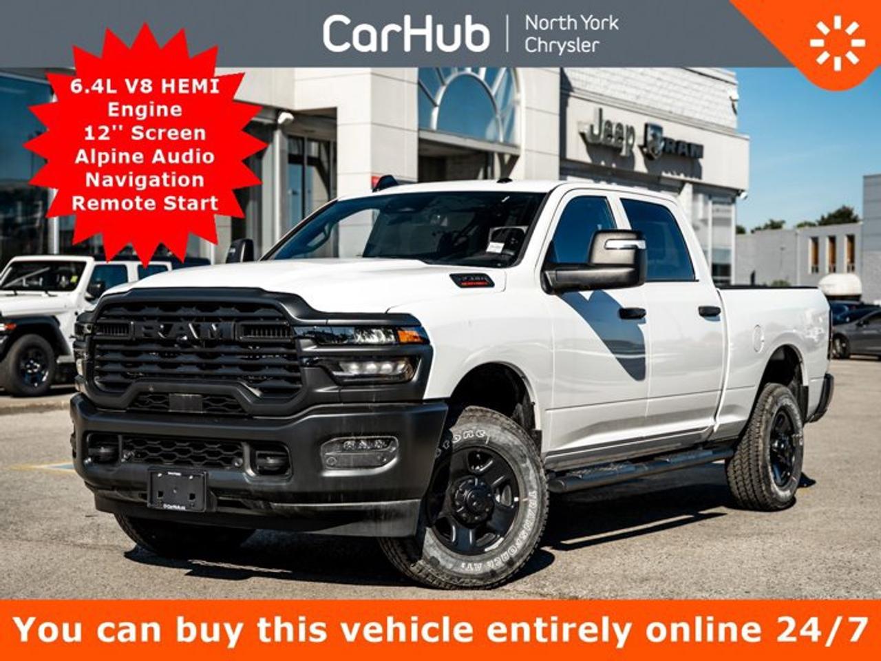 2025 RAM 3500 Tradesman 6'4" Box 12'' Screen 6.4L V8 HEMI Alpine Audio Navi Remote Start Photo