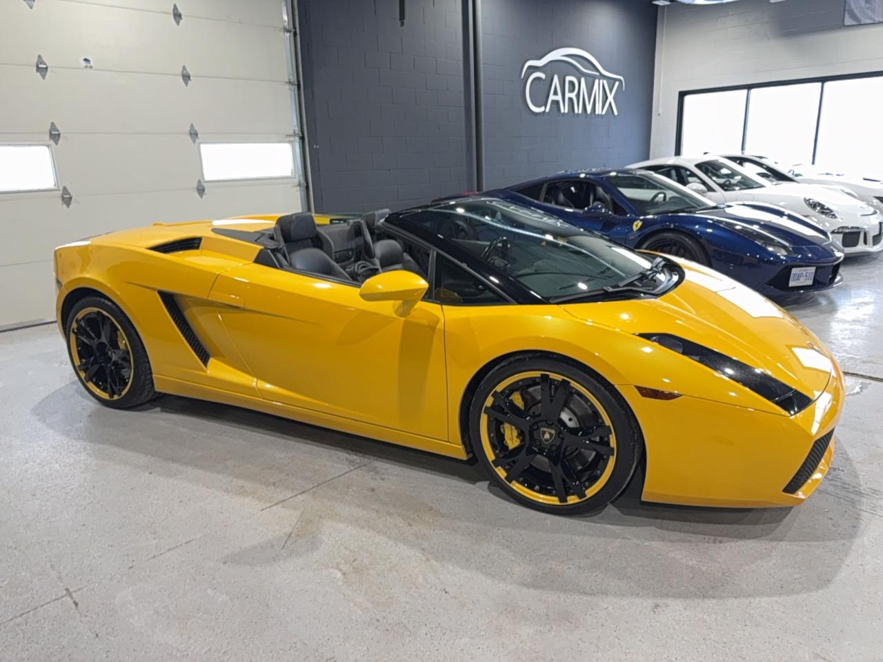 2008 Lamborghini Gallardo Spider | 32,600 Miles | Ready for the Season<br><div>
Experience the thrill of open-top Italian performance with this 2008 Lamborghini Gallardo Spider. Finished with Lamborghini’s iconic V10 soundtrack and timeless styling, this Gallardo has been well cared for and is turn-key, ready to enjoy.

Highlights:
	•	Mileage: 32,600 miles
	•	Engine: 5.0L V10
	•	Transmission: E-Gear (Automatic)
	•	Drivetrain: AWD
	•	Body Style: Convertible (Spider)
	•	Condition: Excellent overall condition

This Gallardo Spider delivers an unforgettable driving experience, whether cruising with the top down or enjoying spirited drives. The car presents very well inside and out, and everything functions as it should. A perfect addition to any collection or for someone looking to enjoy a true supercar this season.

Key Features:
	•	Power convertible soft top
	•	AWD for confident handling
	•	Signature Lamborghini V10 performance
	•	Clean, timeless design

Serious inquiries only.
Financing and transport available.
Viewings by appointment.&nbsp;</div>