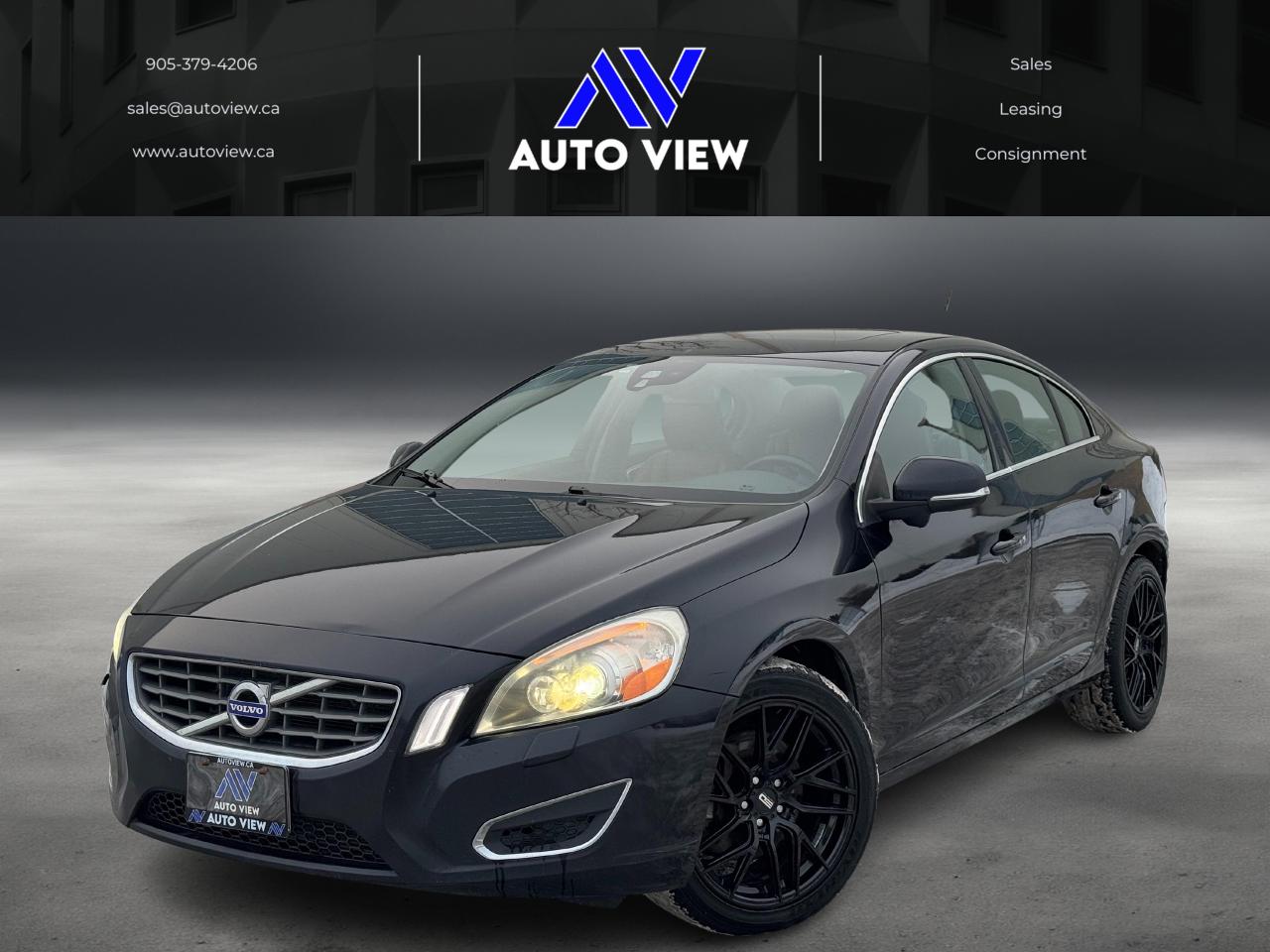 <p dir=ltr>JUST LANDED!!</p><p dir=ltr>2011 Volvo S60 T6!!</p><p dir=ltr>**CLEAN CARFAX**</p><p dir=ltr>**CITY SAFETY SYSTEM**&nbsp;</p><p dir=ltr>The 2011 Volvo S60 T6 is a premium compact sedan featuring a 3.0L turbocharged inline-six engine producing 300 hp and 325 lb-ft of torque. It comes standard with all-wheel drive (AWD) and a six-speed automatic transmission. Key features include City Safety technology, leather seats, and 17-inch alloy wheels.</p><p dir=ltr><strong>Engine & Performance</strong></p><p dir=ltr><strong>Engine</strong>: 3.0-liter turbocharged inline 6-cylinder (DOHC)</p><p dir=ltr><strong>Horsepower</strong>: 300 hp @ 5,600 rpm</p><p dir=ltr><strong>Torque</strong>: 325 lb-ft @ 2,100 rpm</p><p dir=ltr><strong>Drivetrain & Transmission</strong></p><p dir=ltr><strong>Drivetrain</strong>: All-Wheel Drive (AWD)</p><p dir=ltr><strong>Transmission</strong>: 6-speed Geartronic automatic with manual mode</p><p dir=ltr><strong>Key Features & Safety</strong></p><p dir=ltr><strong>Safety</strong>: City Safety system (pedestrian detection, collision warning, auto-brake)</p><p dir=ltr><strong>Interior</strong>: Heated leather power seats with memory, dual-zone climate control, power sunroof</p><p dir=ltr><strong>Infotainment</strong>: 7-inch display, Bluetooth, USB/Aux input, Sirius satellite radio</p><p dir=ltr style=line-height: 1.2; margin-top: 12pt; margin-bottom: 12pt;>&nbsp;</p><p dir=ltr style=line-height: 1.2; margin-top: 12pt; margin-bottom: 12pt;>&nbsp;</p><p dir=ltr style=line-height: 1.2; margin-top: 12pt; margin-bottom: 12pt;><span style=font-size: 11pt; font-family: Roboto,sans-serif; color: #000000; background-color: transparent; font-weight: 400; font-style: italic; font-variant: normal; text-decoration: none; vertical-align: baseline; white-space: pre-wrap;>FINANCING AND LEASING AVAILABLE ON ALL CERTIFIED VEHICLES.</span></p><p dir=ltr style=line-height: 1.2; margin-top: 12pt; margin-bottom: 12pt;><span style=font-size: 11pt; font-family: Roboto,sans-serif; color: #000000; background-color: transparent; font-weight: 400; font-style: italic; font-variant: normal; text-decoration: none; vertical-align: baseline; white-space: pre-wrap;>HST and Licensing Fees are to be charged on all vehicles.&nbsp;</span></p><p dir=ltr style=line-height: 1.2; margin-top: 12pt; margin-bottom: 12pt;><span style=font-size: 11pt; font-family: Roboto,sans-serif; color: #000000; background-color: transparent; font-weight: 400; font-style: italic; font-variant: normal; text-decoration: none; vertical-align: baseline; white-space: pre-wrap;>All CERTIFIED vehicles come with a 36-day Safety Guarantee.</span></p><p dir=ltr style=line-height: 1.2; margin-top: 12pt; margin-bottom: 12pt;><span style=font-size: 11pt; font-family: Roboto,sans-serif; color: #000000; background-color: transparent; font-weight: 400; font-style: italic; font-variant: normal; text-decoration: none; vertical-align: baseline; white-space: pre-wrap;>ALL CERTIFIED VEHICLES COME WITH A BRONZE GLOBAL WARRANTY (3 MONTH / 3,000 KM / $1,000 PER CLAIM)</span></p><p dir=ltr style=line-height: 1.2; margin-top: 12pt; margin-bottom: 12pt;><span style=font-size: 11pt; font-family: Roboto,sans-serif; color: #000000; background-color: transparent; font-weight: 400; font-style: italic; font-variant: normal; text-decoration: none; vertical-align: baseline; white-space: pre-wrap;>EXTENDED GLOBAL WARRANTY OPTIONS AVAILABLE ON ALL CERTIFIED VEHICLES.</span></p><p dir=ltr style=line-height: 1.2; margin-top: 12pt; margin-bottom: 12pt;><span style=font-size: 11pt; font-family: Roboto,sans-serif; color: #000000; background-color: transparent; font-weight: 400; font-style: italic; font-variant: normal; text-decoration: none; vertical-align: baseline; white-space: pre-wrap;>Auto View is located at 590 South Service Road Stoney Creek, only minutes off the QEW Exit 83 Fruitland Road!</span></p><p dir=ltr style=line-height: 1.2; margin-top: 12pt; margin-bottom: 12pt;><span style=font-size: 11pt; font-family: Roboto,sans-serif; color: #000000; background-color: transparent; font-weight: 400; font-style: italic; font-variant: normal; text-decoration: none; vertical-align: baseline; white-space: pre-wrap;>Contact us VIA email, call, or text!</span></p><p dir=ltr style=line-height: 1.2; margin-top: 12pt; margin-bottom: 12pt;><span style=font-size: 11pt; font-family: Roboto,sans-serif; color: #000000; background-color: transparent; font-weight: 400; font-style: italic; font-variant: normal; text-decoration: none; vertical-align: baseline; white-space: pre-wrap;>sales@autoview.ca</span></p><p style=line-height: 1.2;><span id=docs-internal-guid-4ac04223-7fff-914d-3829-742cb49c2e1a></span></p><p dir=ltr style=line-height: 1.2; margin-top: 12pt; margin-bottom: 12pt;><span style=font-size: 11pt; font-family: Roboto,sans-serif; color: #000000; background-color: transparent; font-weight: 400; font-style: italic; font-variant: normal; text-decoration: none; vertical-align: baseline; white-space: pre-wrap;>905-379-4206</span></p>