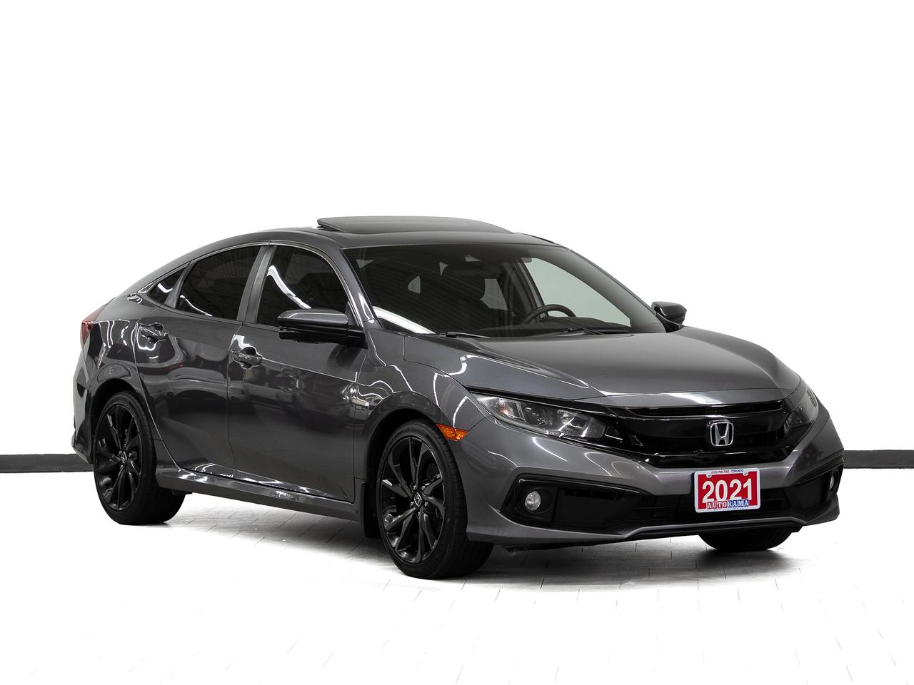 2021 Honda Civic SPORT | Sunroof | BSM | LaneDep | CarPlay