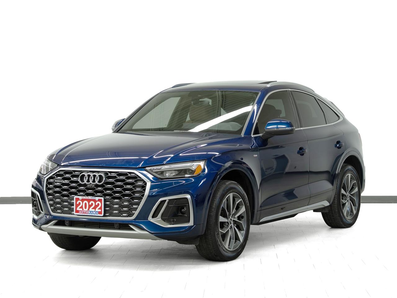 2022 Audi Q5 PROGRESSIV S-Line AWD | Nav | Panoroof | CarPlay