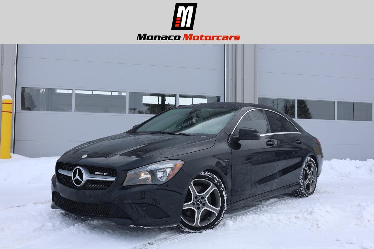 <p class=p1>Special Finance Price: $16,999 | Cash Price: $18,499</p><p class=p1>2016 Mercedes-Benz CLA250 4MATIC - Leather, Push Start, Panoramic Sunroof, Backup Camera, Navigation, Blind Spot Assist, Attention Assist, Collision Prevention Assist, Heated Seats, Alloy Wheels, Power Memory Seats, Cruise Control, AUX, And Much More.</p><p class=p1>Odometer: 117,000 KM.</p><p class=p1>Call Us:&nbsp;(416) 766-6226</p><p class=p1>Monaco Motorcars Inc.</p><p class=p1>Location: 112 King St, Barrie</p><p class=p1>Business Hours:</p><p class=p1>Monday - Friday: 10am - 6pm</p><p class=p1>Saturday: 10am - 5pm</p><p class=p1>Sunday : Closed</p><p class=p1>www.monacomotorcars.com</p><p class=p1>Apply for Financing Online:&nbsp;www.monacomotorcars.com/financing/</p><p class=p1>All our vehicles go through an Ontario Standard Certification Inspection where we make sure the car is safe so you don&rsquo;t have to. An additional cost of $999 will be applied to all Certified vehicles. If not certified as per OMVIC regulations vehicle is not drivable, not certified and not e-tested. Each Certified vehicle comes with an Ontario Safety Certification and a 36-day or 2000 KM Safety Warranty. At Monaco Motorcars, we are revolutionizing the car buying experience. Come see the difference. Full vehicle history is disclosed prior to closing a deal because we want you to know everything about your next vehicle. Countless Financing options are available including $0 DOWN!!! (O.A.C.) All credit types welcome! Bad/Good/No Credit, bankruptcy, consumer proposal, new to Canada, student. Hassle-free approvals. No matter what your credit situation is, You Are Approved. Conditions apply. We Accept Trade-Ins! Bring it by for an Appraisal. Multiple extended warranty options are available to choose from.</p><p class=p1>We Are Proud To Serve Clients All Over Canada & Ontario - Toronto, Markham, Richmond Hill, Mississauga, Oshawa, Etobicoke, Newmarket, Pickering, Whitby, Ajax, North York, Scarborough, Barrie, Orangeville, Waterloo, Milton, Kitchener, Ottawa, Aurora, London, Kingston, Hamilton, Muskoka, Belleville, Brant, Brantford, Brockville, Cornwall, Windsor, Sudbury, Guelph, Orillia, Sarnia, Timmins, Thunder Bay, Welland, Pembroke, St Catharines, St. Thomas, Thorold, Ottawa, Owen Sound, Haldimand County, Kenora and Niagara Falls.</p><p class=p1>PRICES DISPLAYED: HST and licensing fees are not included.</p><p class=p1>FINANCING OPTIONS: Enjoy rates as low as 6.99% with $0 down and no payments for 3 months (O.A.C). Our expert financing team partners with major banks and lenders to secure the lowest rates and most flexible terms for your car loan. A $999 financing fee applies.</p><p class=p1>We strive to provide accurate and up-to-date listing information; however, Monaco Motorcars is not responsible for any errors, omissions, or typographical mistakes. Prices are subject to change without notice. Please contact us to confirm details.</p>