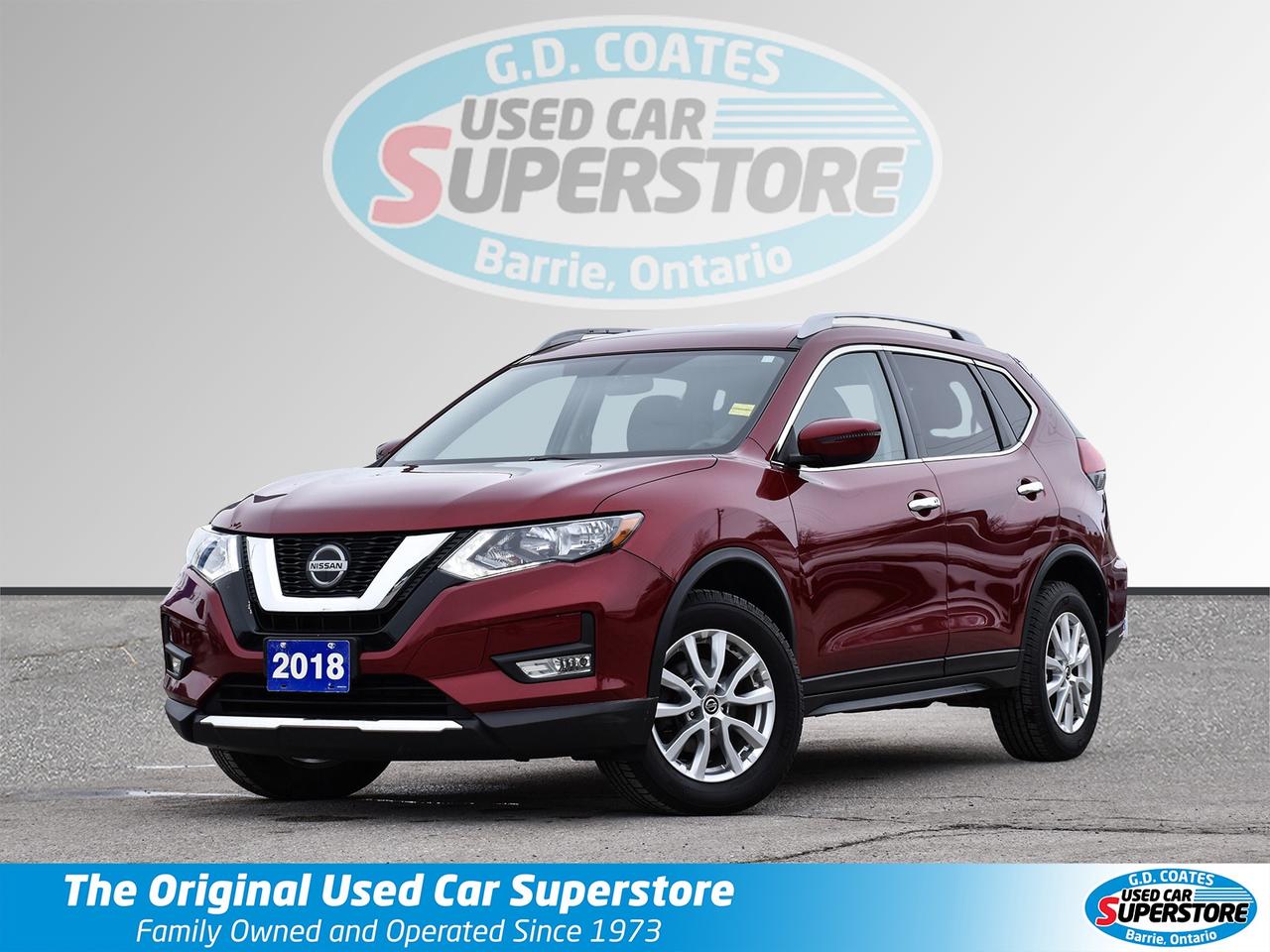 2018 Nissan Rogue SV AWD ~Heated Seats ~Bluetooth ~Moonroof ~Camera Photo
