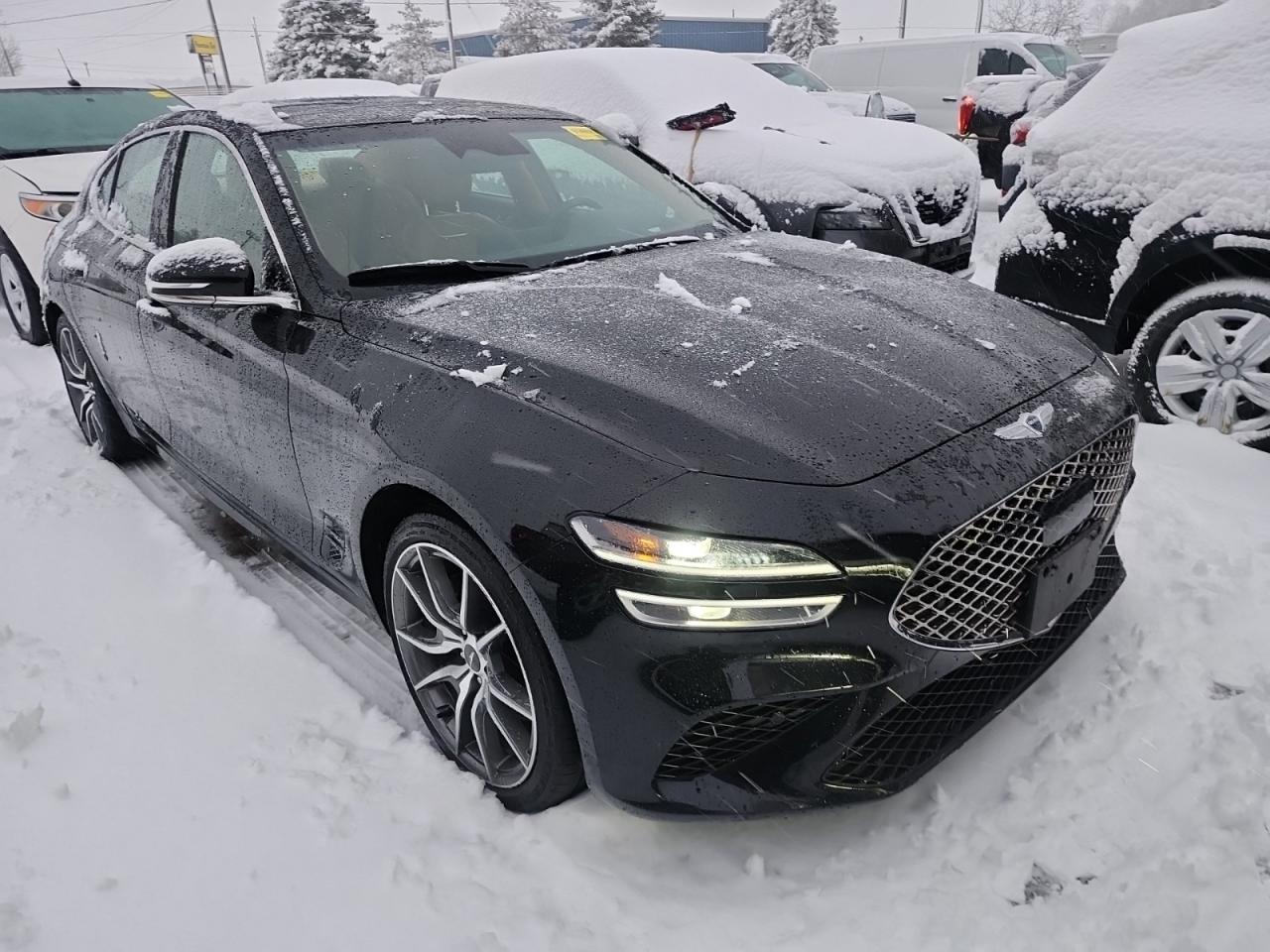 2022 Genesis G70 3.3T ADVANCED - LTHR! NAV! BACK-UP CAM! BSM! HUD! Photo