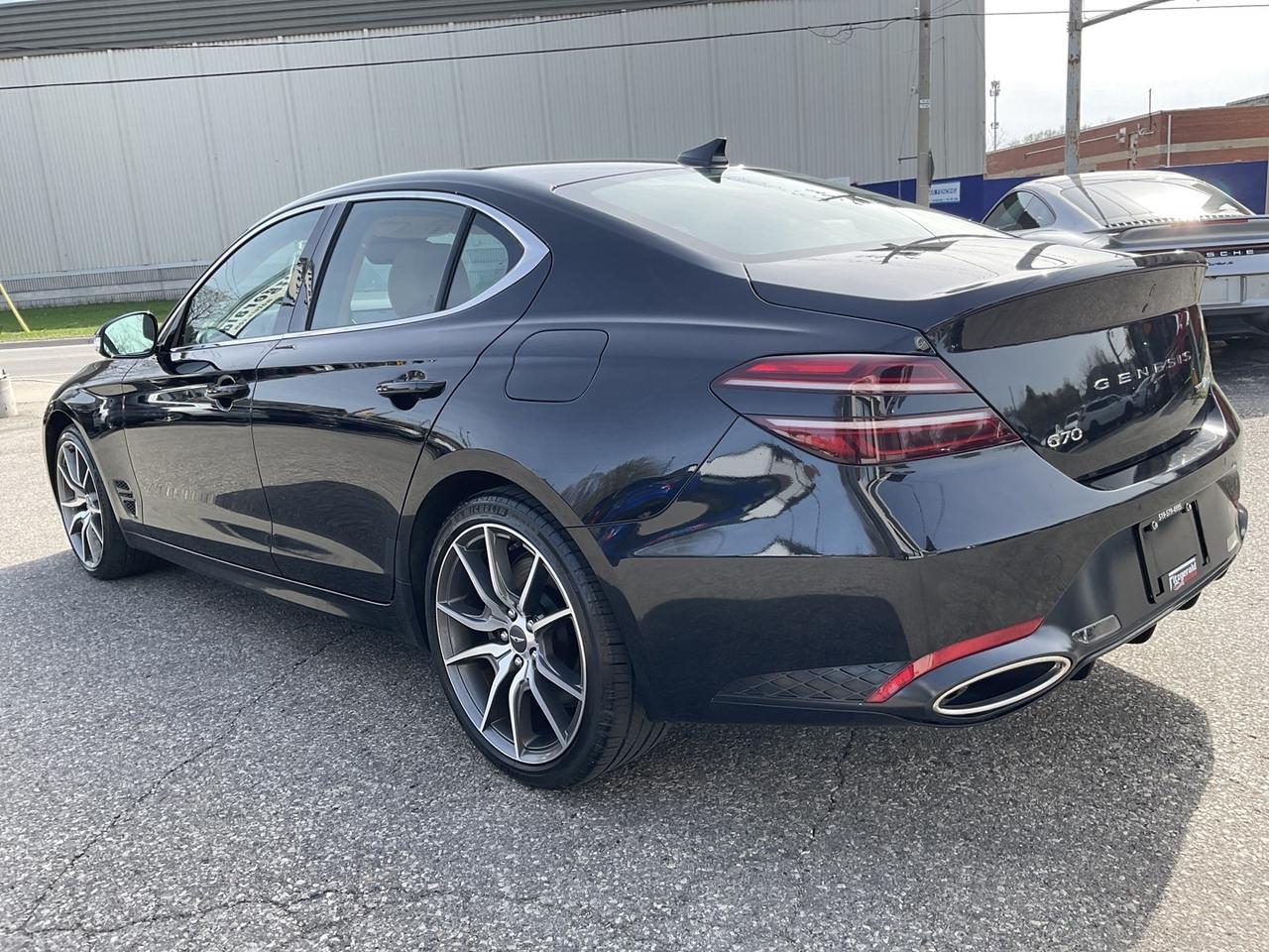 2022 Genesis G70 3.3T ADVANCED - LTHR! NAV! BACK-UP CAM! BSM! HUD! Photo