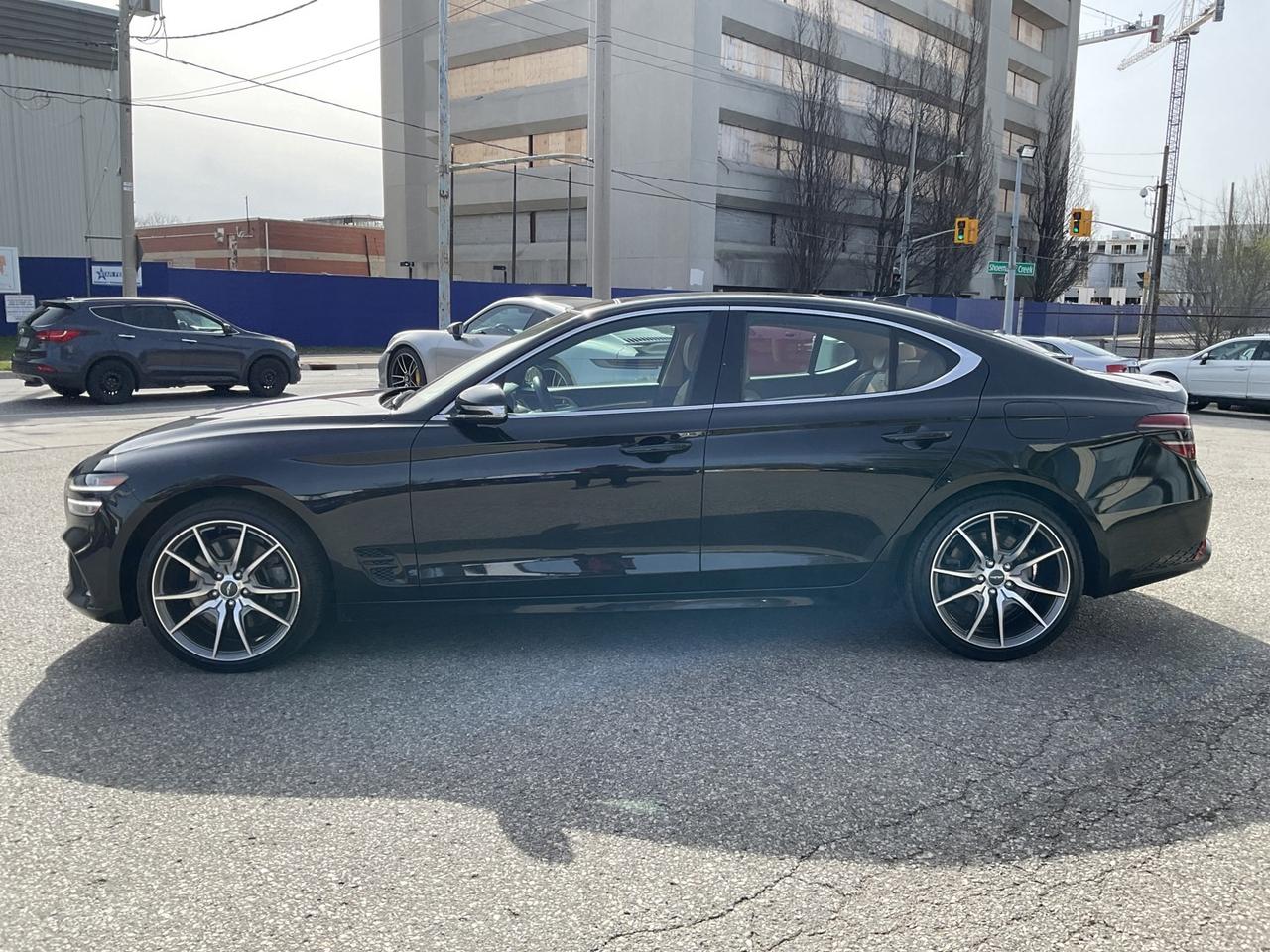 2022 Genesis G70 3.3T ADVANCED - LTHR! NAV! BACK-UP CAM! BSM! HUD! Photo3