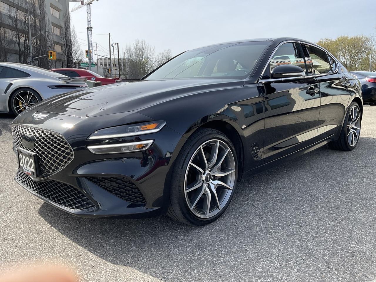 2022 Genesis G70 3.3T ADVANCED - LTHR! NAV! BACK-UP CAM! BSM! HUD! Photo
