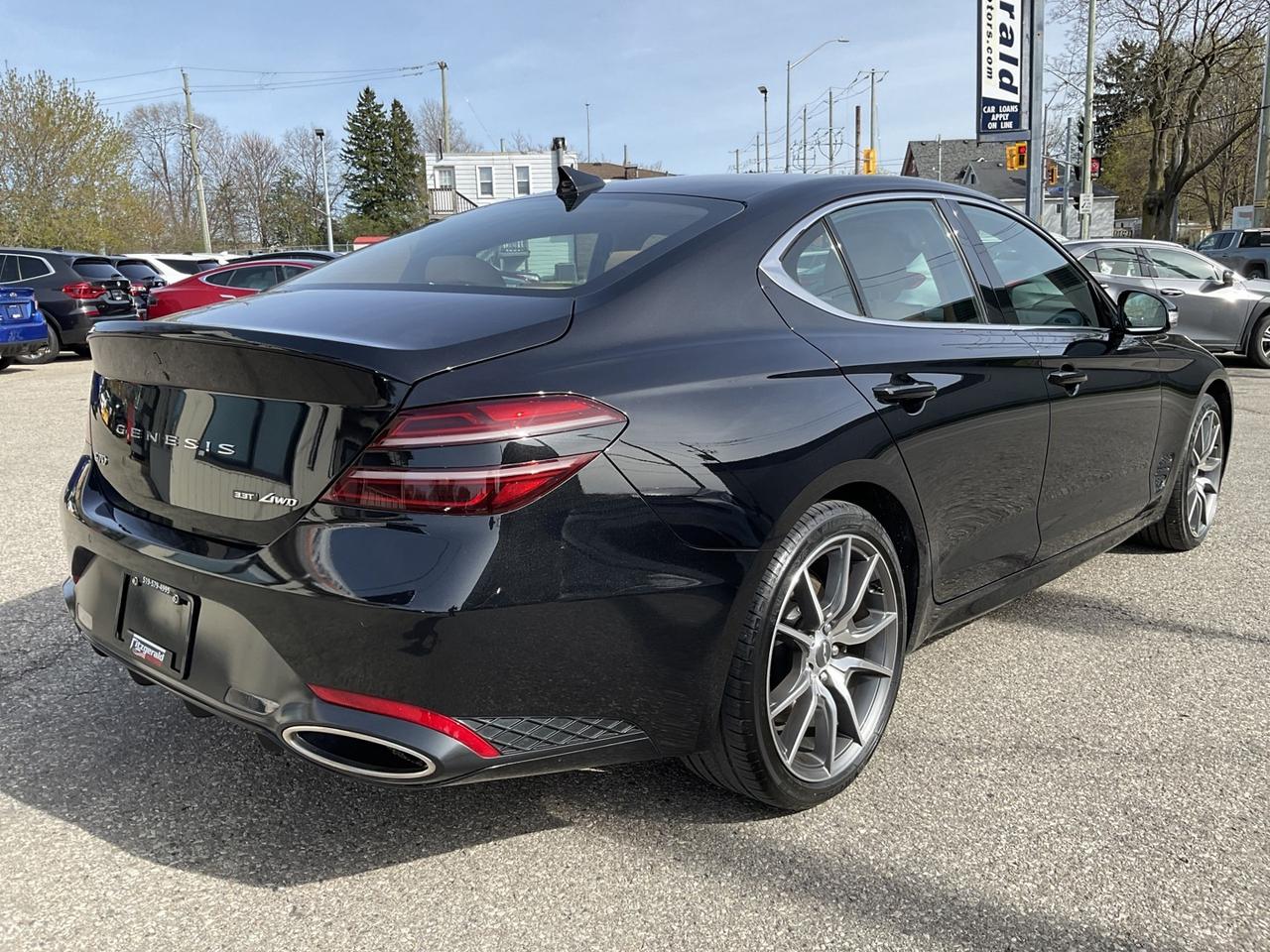 2022 Genesis G70 3.3T ADVANCED - LTHR! NAV! BACK-UP CAM! BSM! HUD! Photo
