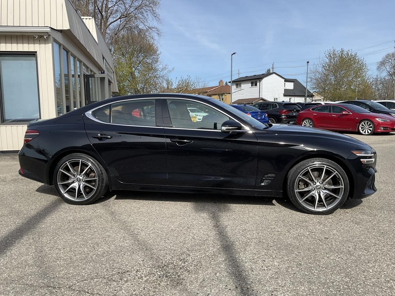 2022 Genesis G70 3.3T ADVANCED - LTHR! NAV! BACK-UP CAM! BSM! HUD! Photo