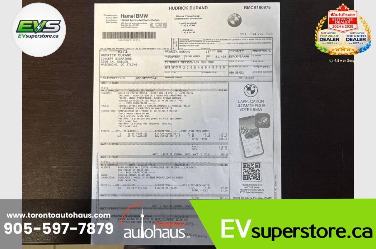 2017 BMW 7 Series ALPINA B7 I Rare Find in Great Condition Photo