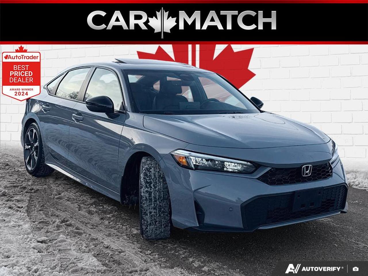 2025 Honda Civic TOURING / NO ACCIDENTS / HYBRID / LEATHER / ROOF Photo