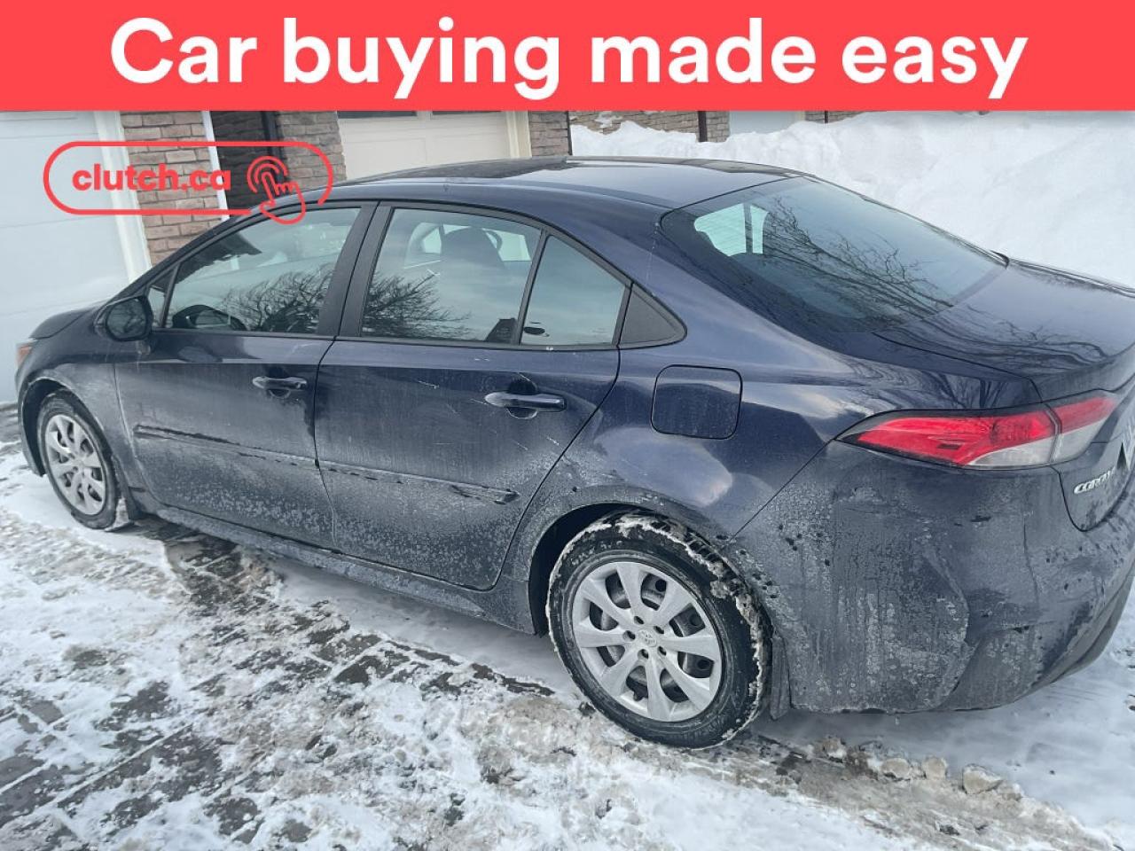 1 OWNER / Front Heated Seats, Climate Control, Bluetooth Music and more!<br> <br>Clutch is the largest online used car retailer in Canada, delivering a seamless, hassle-free car-buying experience to drivers everywhere. Shop thousands of used cars online, get the right one delivered to your door, and enjoy peace of mind with our 10-Day Money-Back Guarantee. How sweet is that? To learn more, visit clutch.ca.<br> <br>The top features for this car include:<br> <br>Brake Assist<br>Front Heated Seats<br>Climate Control<br>Bluetooth Music<br>Touchscreen Display<br>Cruise Control<br>Adaptive Cruise Control<br>12V Outlet<br>Hands Free Device Connectivity<br>Apple CarPlay<br>USB Input<br>Keyless Entry<br>Lane Departure Warning<br>Active Lane Keep Assistance<br>Blindspot Sensors<br>Forward Collision Mitigation<br>Pedestrian Detection<br>Driver Attention Alert<br>Hill Assistance<br>Automatic High Beams<br>Rear View Camera<br> <br>Seamless home delivery - Delivery to your door in a matter of days. Available on select packages.<br> <br>Try it out for 10 days - If you do not like it, we will take it back. <br> <br>Quality assured - All cars go through our rigorous 210-point inspection and reconditioning process.<br> <br>Peace of mind - Warranty and protection plans available.<br> <br>Haggle-free - No haggling or hard sells.<br> <br>100% Transparency - Full inspection reports on every car, including high-res photography and a free Carfax report.<br> <br>Listed price is for cash purchase only and does not include taxes, Shipping Fees (if applicable), Delivery Fees (if applicable), government licensing fees.<br> <br>Previous Provincial Registrations:<br>Ontario<br> <br>Stock # 86233