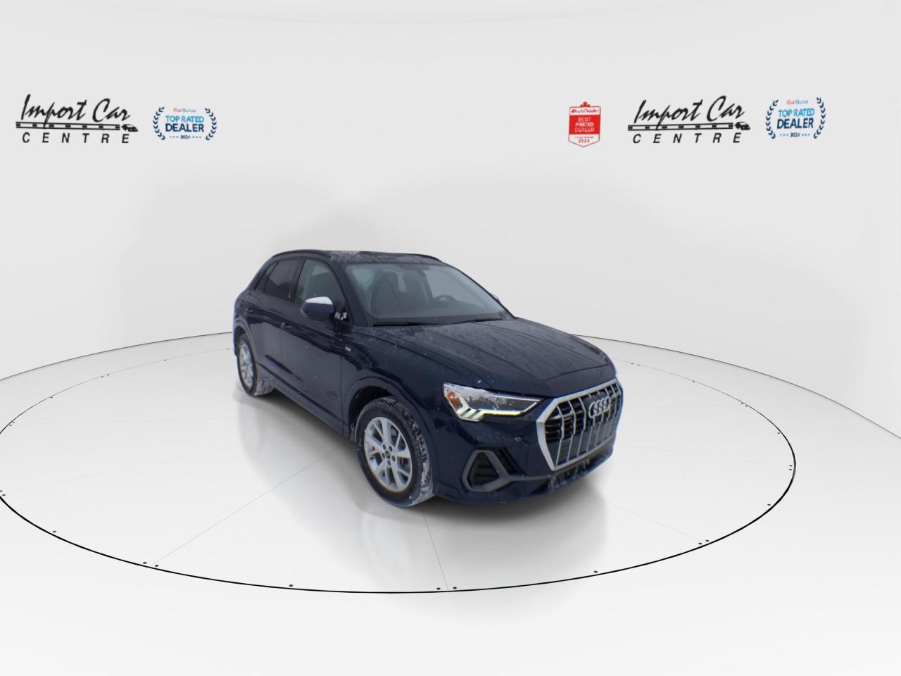 2025 Audi Q3 45 LEATHER, PANO.ROOF, HTD. SEATS & STEER. WHEEL, Photo