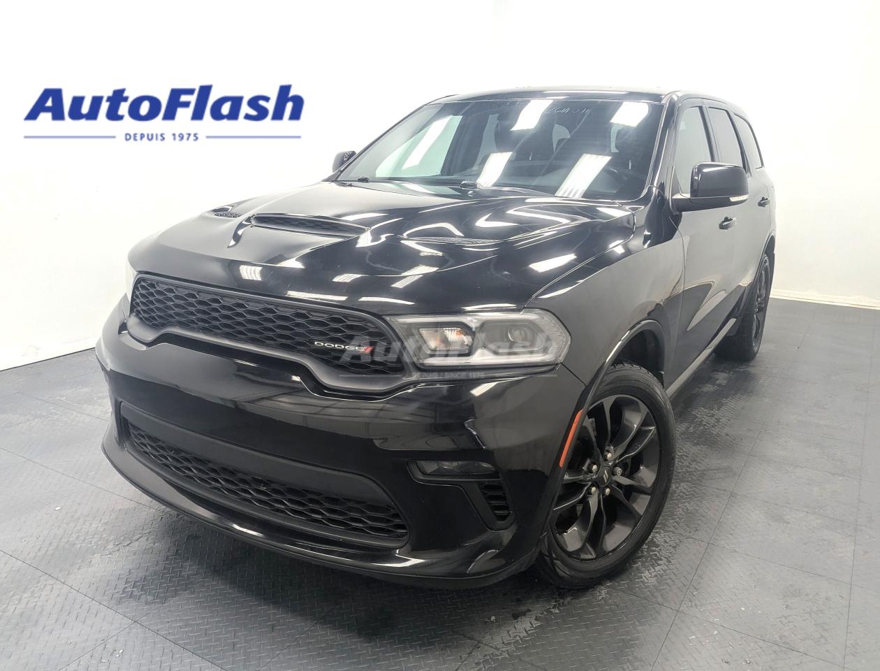 Used 2021 Dodge Durango GT AWD, CARPLAY, CAMERA, CUIR, SIÈGES/VOLANT CHAUF for sale in Saint-Hubert, QC